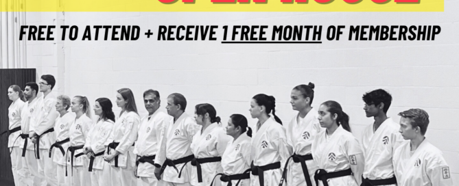 Open House facebook post flyer for AMA